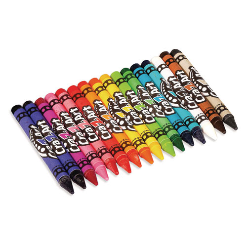 Picture of Crayons, 16 Assorted Colors, 16/Set