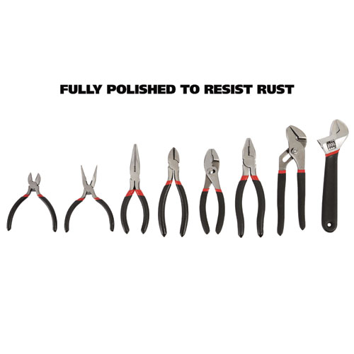 Picture of 8-Piece Steel Pliers and Wrench Tool Set