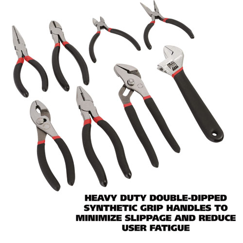 Picture of 8-Piece Steel Pliers and Wrench Tool Set