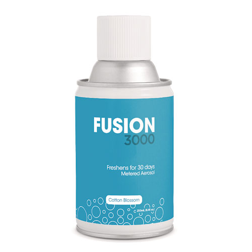 Picture of Fusion Metered Aerosols, Cotton Blossom, 6.25 oz Aerosol Spray, 12/Carton