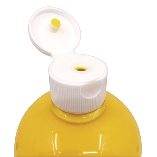 Picture of Washable Tempera Paint, Yellow, 32 oz Bottle