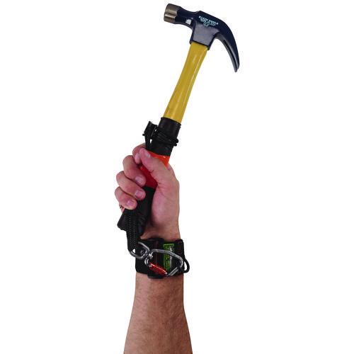 Picture of Squids 3123 Tool Wristband with D-Ring Anchor, 5 lb Max Working Capacity, 18" Long, Black