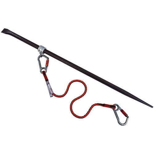 Picture of Squids 3791 Sleever/Connecting Bar Lock Collar with Tool Attachment Point, 7 lb Max Working Capacity, 0.87" Long, Silver