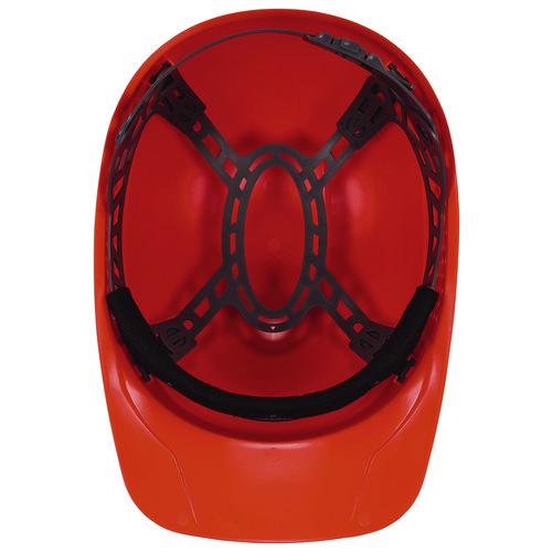 Picture of Skullerz 8951 Vented Hard Shell Bump Cap, Short Brim, Orange