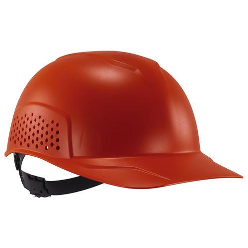 Picture of Skullerz 8951 Vented Hard Shell Bump Cap, Short Brim, Orange