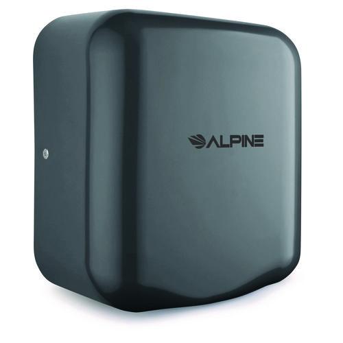 Picture of Hemlock Commercial Automatic 120V Hand Dryer, 6.68 x 11.41 x 12.31, Stainless Steel, Gray