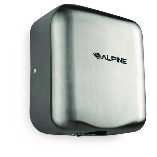 Picture of Hemlock Commercial Automatic 120V Hand Dryer, 6.68 x 11.41 x 12.31, Stainless Steel, Silver