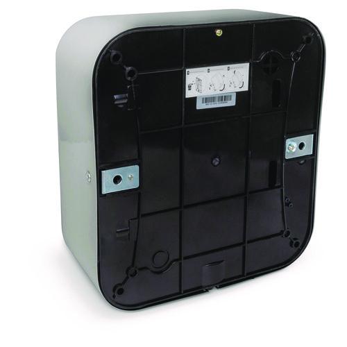 Picture of Hemlock Commercial 220V Automatic Hand Dryer, 6.68 x 11.41 x 12.31, Stainless Steel, Silver