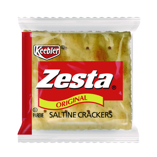 Picture of Zesta, Individually Wrapped, Saltine, 500/Carton