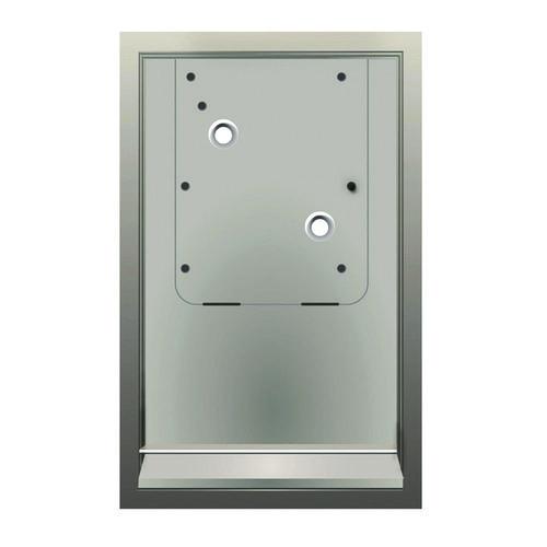 Picture of Hemlock Recess Wall Kit, 3.38 x 16.38 x 26, Stainless Steel