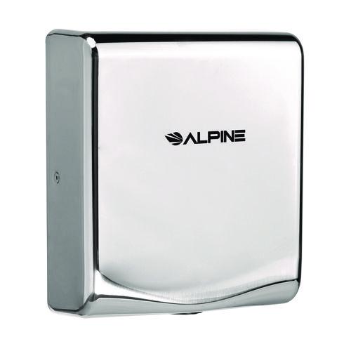Picture of Willow Commercial 120V Automatic Hand Dryer, 3.93 x 11.25 x 12.63, Stainless Steel, Chrome