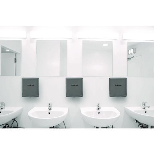 Picture of Willow Commercial 120V Automatic Hand Dryer, 3.93 x 11.25 x 12.63, Stainless Steel, Gray