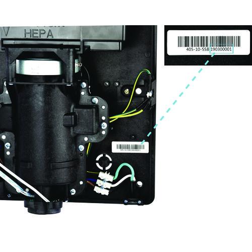 Picture of Willow Commercial 120V Automatic Hand Dryer, 3.93 x 11.25 x 12.63, Stainless Steel, Gray