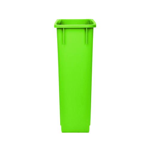 Picture of Slim 23 Gallon Recycling Bin, Plastic, Lime Green