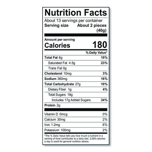 Picture of Small Batch Wonders Dark Chocolate Sea Salt Caramels, 18 oz Tub