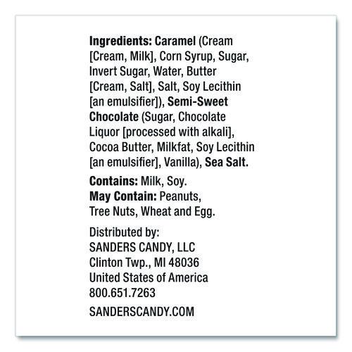 Picture of Small Batch Wonders Dark Chocolate Sea Salt Caramels, 18 oz Tub