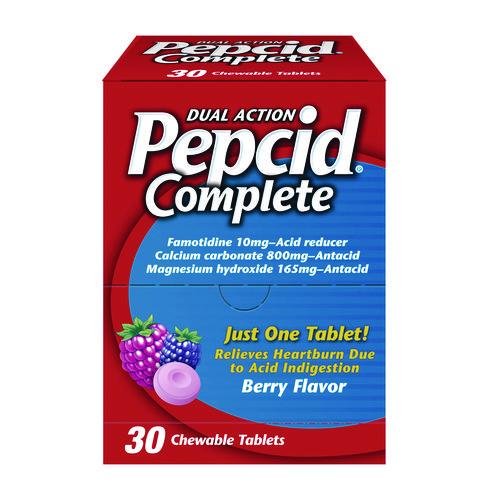 Picture of Complete Dual-Action Antacid, Berry Flavor, 30/Box