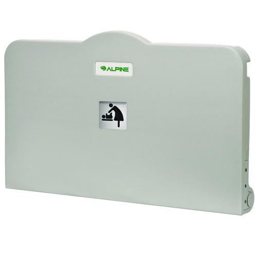 Picture of Compact Horizontal Baby Changing Station, 32 x 18, White
