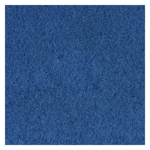 Picture of Scrubbing Floor Pads, 13" Diameter, Blue, 5/Carton