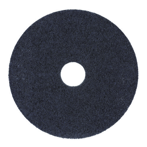 Picture of High Performance Stripping Floor Pads, 19" Diameter, Black, 5/Carton