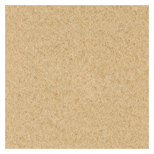 Picture of Burnishing Floor Pads, 19" Diameter, Tan, 5/Carton