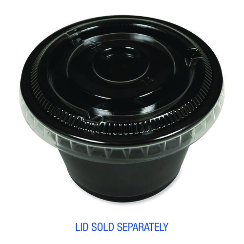 Picture of Souffle/Portion Cups, 4 oz, Black, 2,500/Carton