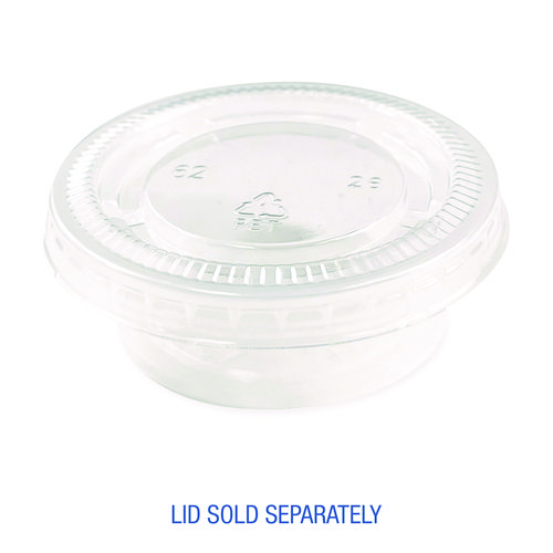 Picture of Souffle/Portion Cups, 1.5 oz, Translucent, 2,500/Carton