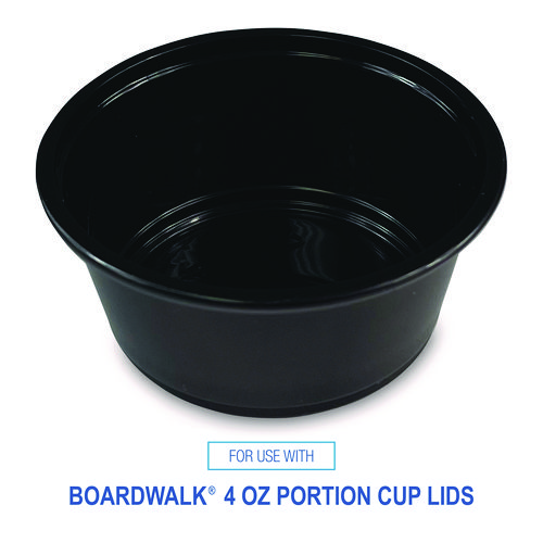 Picture of Souffle/Portion Cups, 3.25 oz, Polypropylene, Black, 2,500/Carton