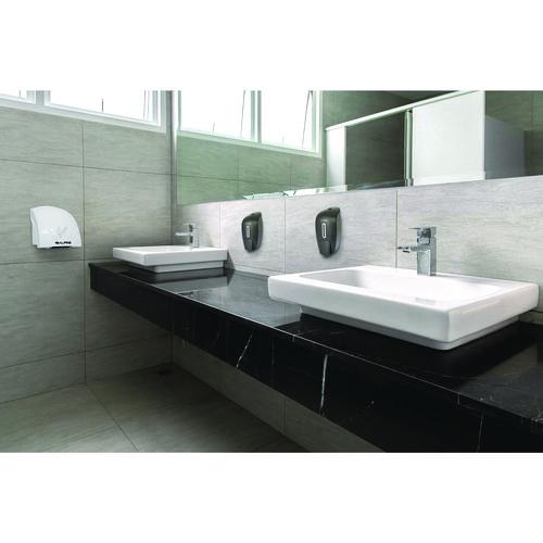 Picture of Surface Mounted Soap and Hand Sanitizer Dispenser, 27 oz, 4.1 x 4.6 x 9.6, Gray