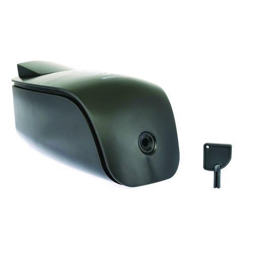 Picture of Surface Mounted Soap and Hand Sanitizer Dispenser, 27 oz, 4.1 x 4.6 x 9.6, Gray