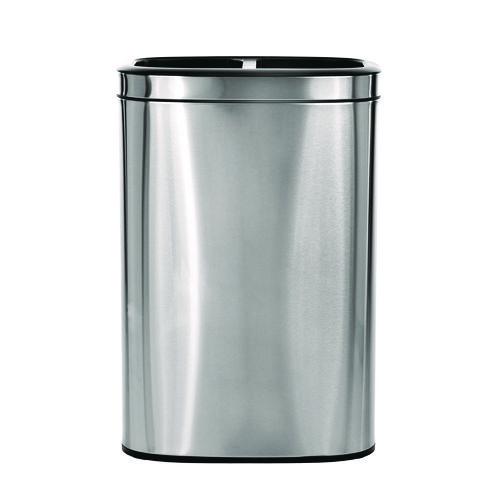 Picture of 10.5 Gallon Stainless Steel Open Top Dual Compartment Trash Can