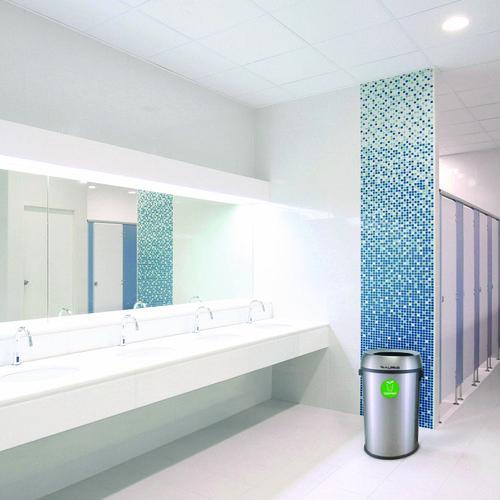 Picture of 17 Gallon Stainless Steel Open Top Compost Station