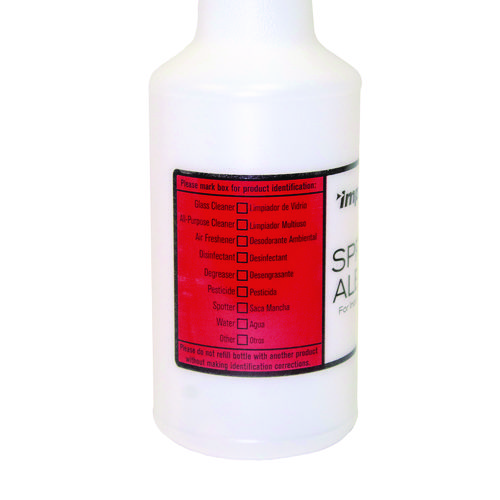 Picture of Spray Alert System, 32 oz, Natural with White/White Sprayer, 24/Carton