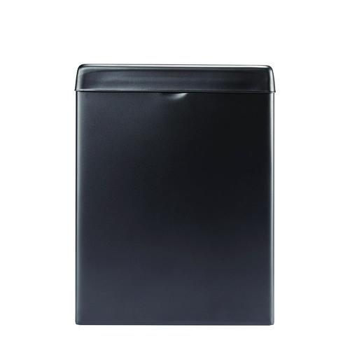 Picture of Stainless Steel Wall-Mounted Sanitary Napkin Receptacle, Black