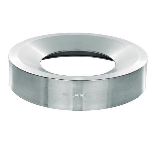 Picture of 27 Gallon Stainless Steel Commercial Indoor Trash Can, Brushed Stainless Steel