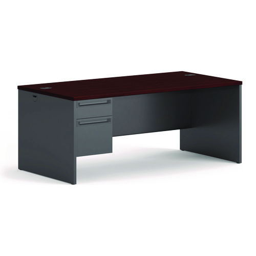 38000+Series+Left+Pedestal+Desk%2C+72%26quot%3B+X+36%26quot%3B+X+29.5%26quot%3B%2C+Mahogany%2Fcharcoal