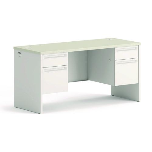 Picture of 38000 Series Kneespace Credenza, 60w x 24d x 29.5h, Silver Mesh/Light Gray