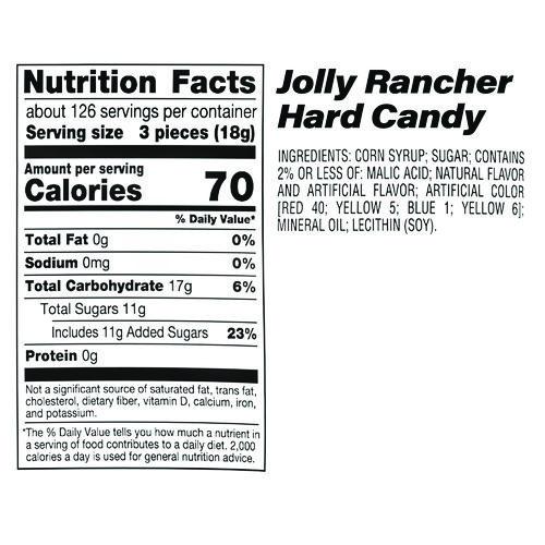 Picture of Chewy and Hard Candy Party Asst, Jolly Rancher/Starburst, 8.5 lbs Total, 2 Bag Bundle