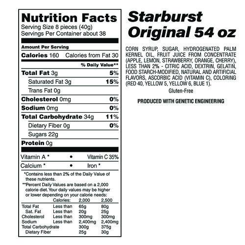 Picture of Chewy and Hard Candy Party Asst, Jolly Rancher/Starburst, 8.5 lbs Total, 2 Bag Bundle