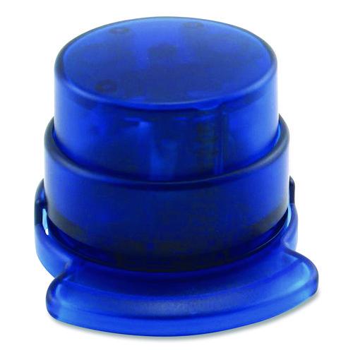 Picture of Staple-Free Stapler, 5-Sheet Capacity, 0.5" Throat Depth, Blue, 24/Carton