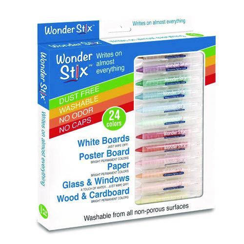 Picture of Wonder Stix Set, 0.5" x 3.7", Assorted, 24/Set, 12 Sets/Carton