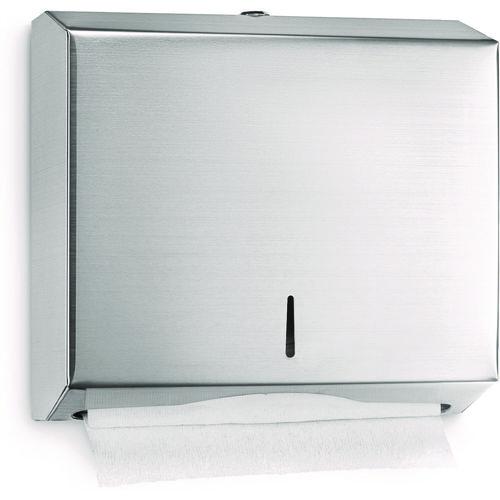 Picture of Horizontal C-Fold/Multi-Fold Paper Towel Dispenser, 10.2 x 4 x 11.2, Brushed Nickel