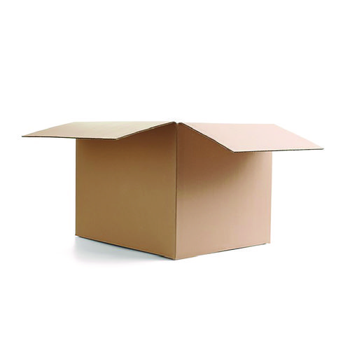 Picture of Cubed Fixed-Depth Corrugated Shipping Boxes, Regular Slotted Container (RSC), Medium, 8" x 8" x 8", Brown Kraft, 25/Bundle