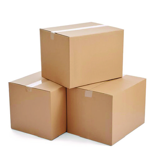 Picture of Cubed Fixed-Depth Corrugated Shipping Boxes, Regular Slotted Container (RSC), Medium, 8" x 8" x 8", Brown Kraft, 25/Bundle