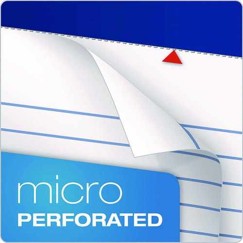 Picture of Perforated Writing Pads, Narrow Rule, 50 White 8.5 x 11.75 Sheets, Dozen