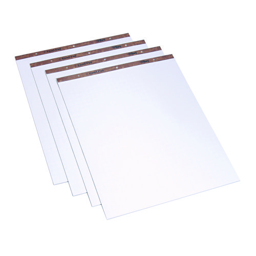 Picture of Easel Pads, Quadrille Rule (1 sq/in), 27 x 34, White, 50 Sheets, 4/Carton