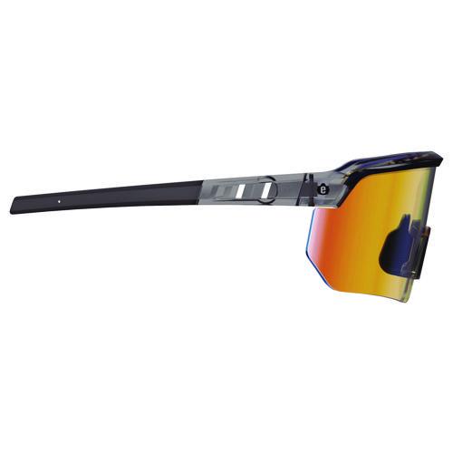 Picture of Skullerz AEGIR-AFASPM Anti-Scratch and Enhanced Anti-Fog Safety Glasses, Clear Smoke Frame, Orange Mirror Polycarb Lens