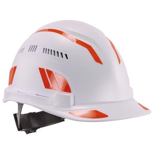 Picture of Skullerz 8961 Reflective Hard Hat and Safety Helmet Sticker Kit, 18 Assorted Stickers, Orange
