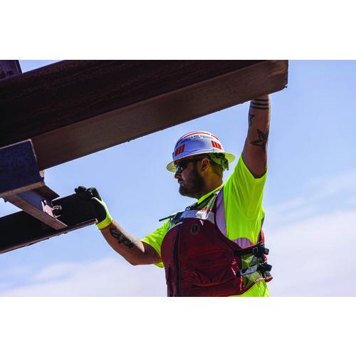 Picture of Skullerz 8961 Reflective Hard Hat and Safety Helmet Sticker Kit, 18 Assorted Stickers, Orange