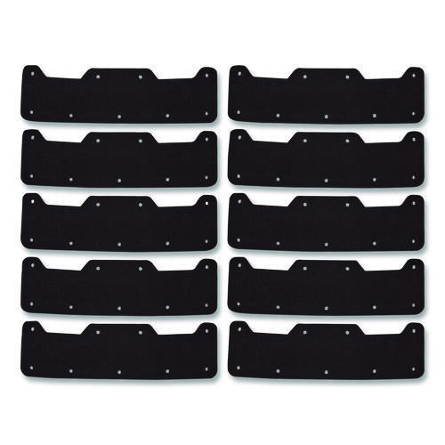 Picture of Skullerz 8953 Hard Shell Bump Cap Sweatband Replacement, Black, 10/Pack